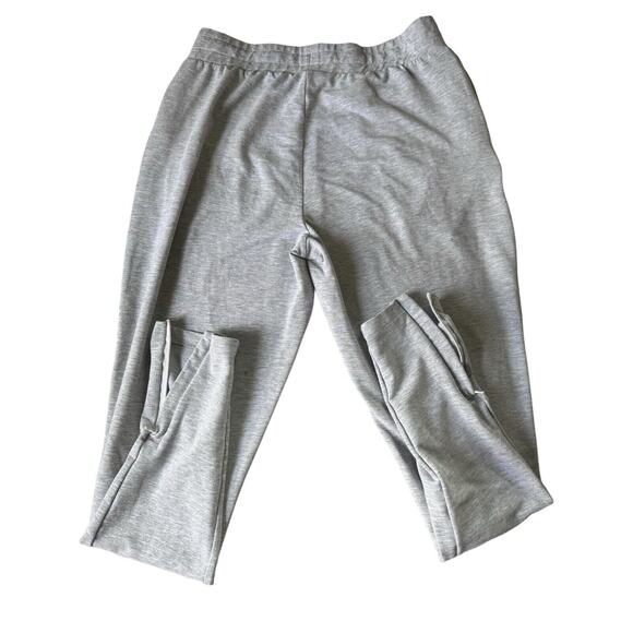 Gymshark Womens Gray Tapered Ankle Zip Athletic Pants Athleisure, Size Small - Picture 4 of 7